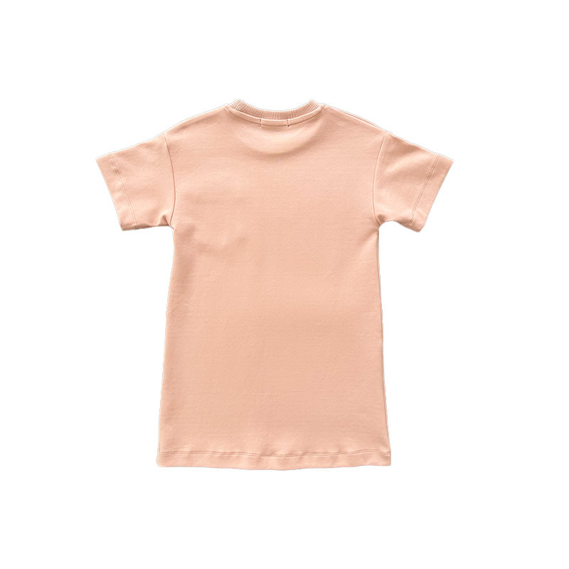 Girl Oversized Dress
 - Light Pink - SG2303034A