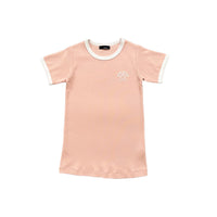 Girl Contrast Dress
 - Light Pink - SG2303035B