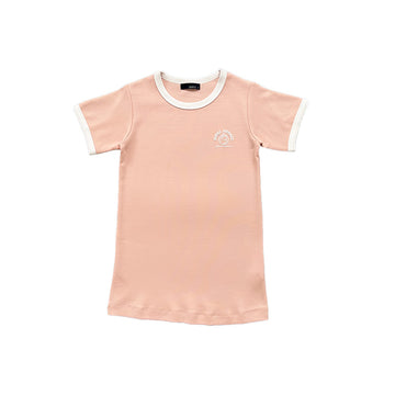 Girl Contrast Dress
 - Light Pink - SG2303035B