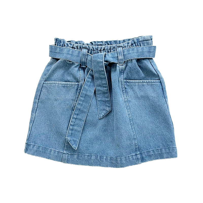 Girl Denim Skirt
 - Blue - SG2303037Z
