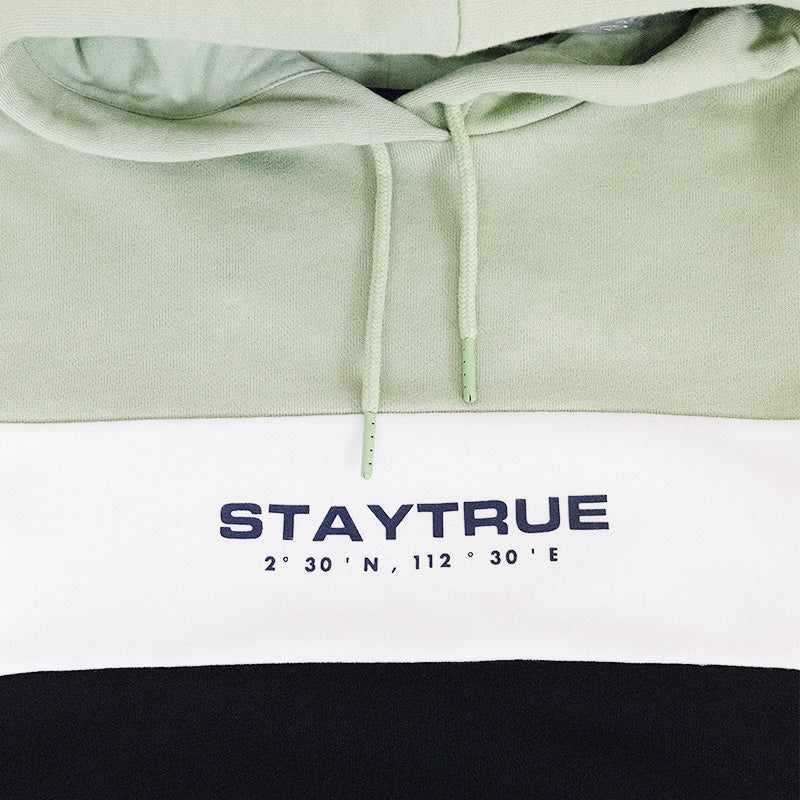 Girl Contrast Sweatshirt - Mint - SG2303039Z