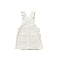Girl Denim Dungree Dress
 - Off White - SG2303041A