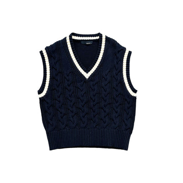 Kids Genderless Vest - Navy - SK2302001B