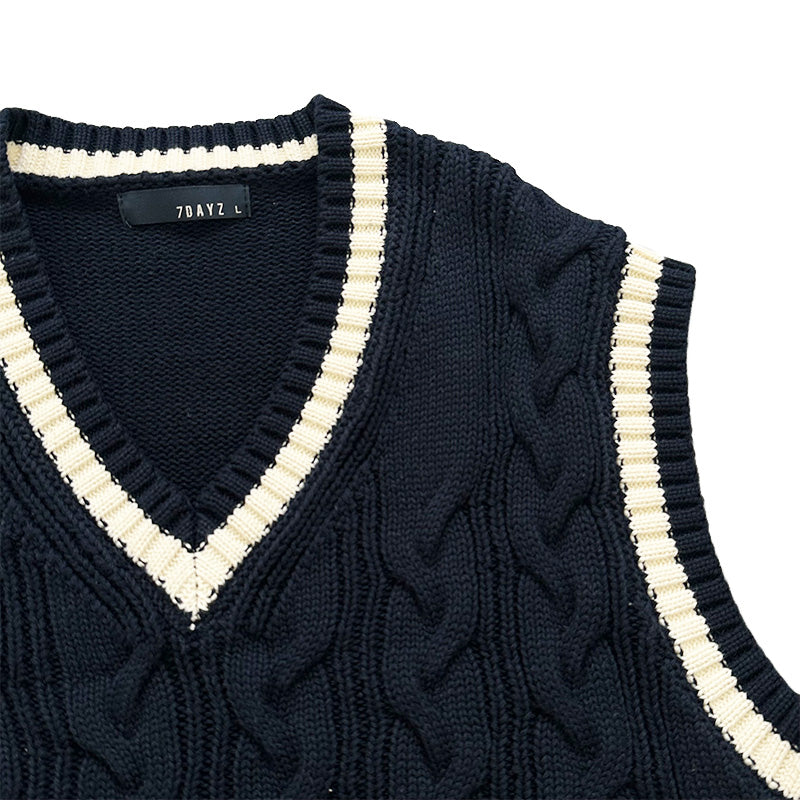 Kids Genderless Vest - Navy - SK2302001B