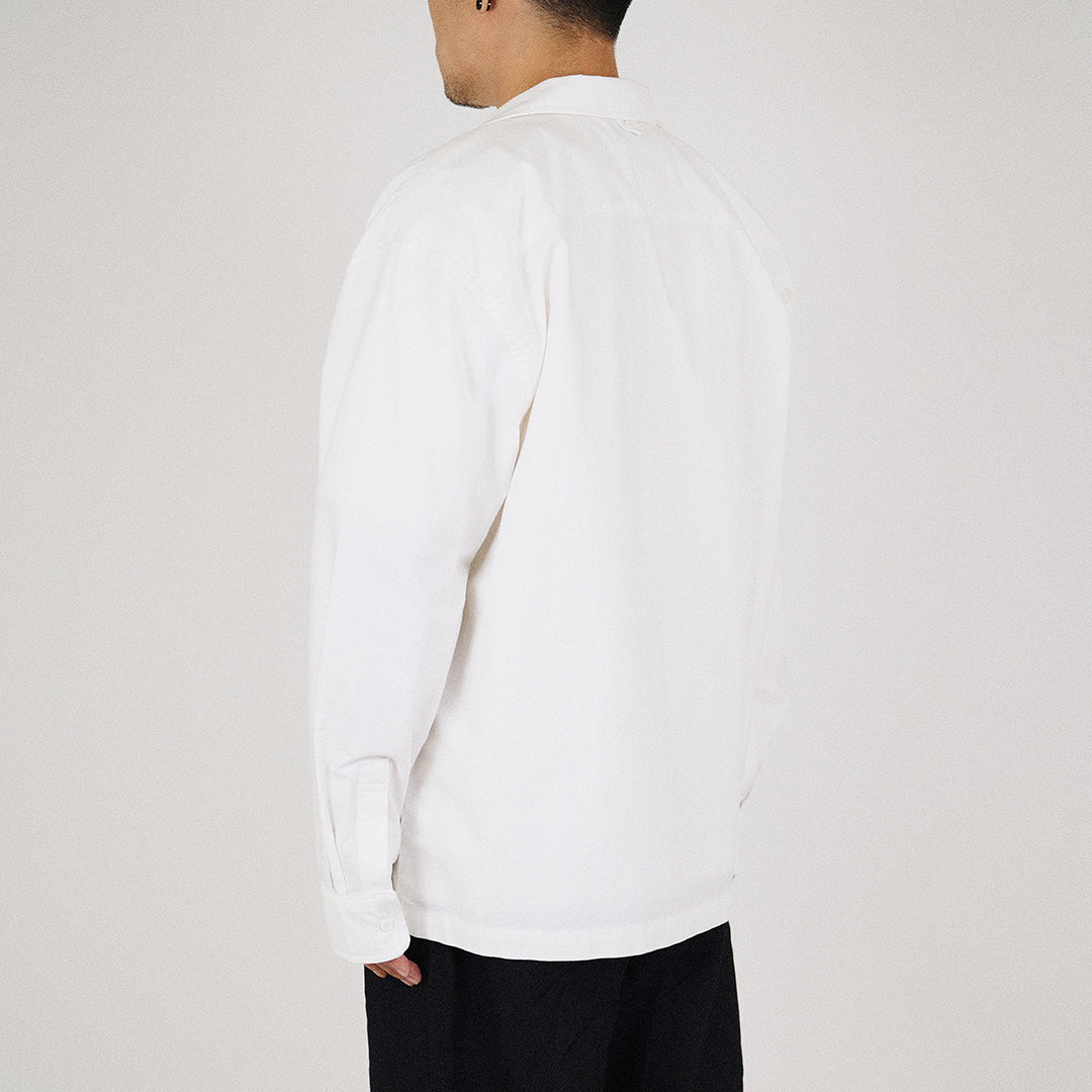Men Oversized Shirt - Off White - SM2210112A