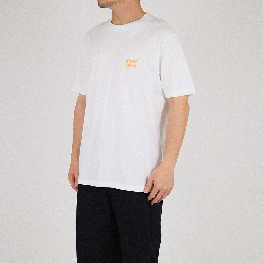 Men Graphic Tee
 - Off White - SM2211131A