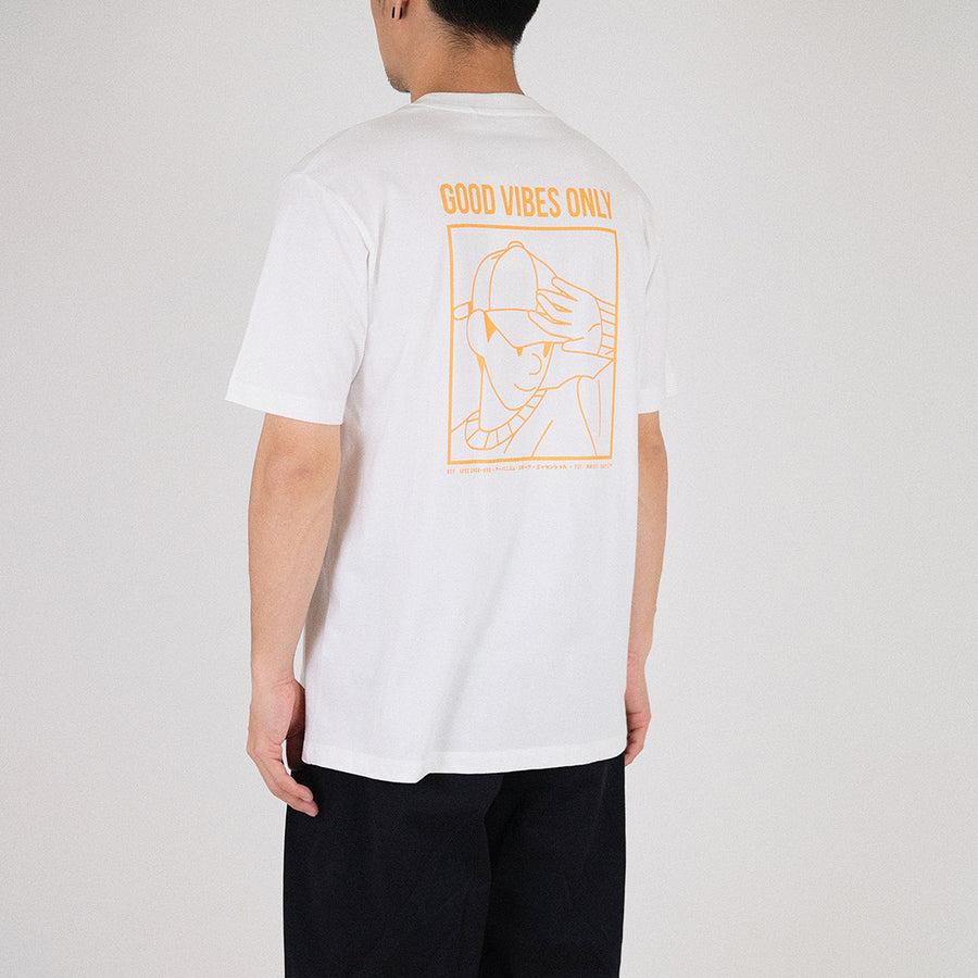 Men Graphic Tee
 - Off White - SM2211131A
