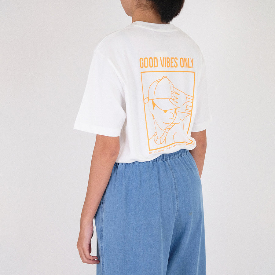 Men Graphic Tee
 - Off White - SM2211131A