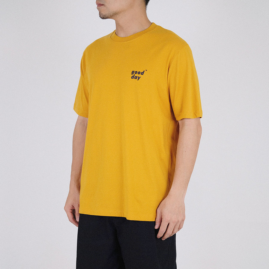 Men Graphic Tee
 - Golden - SM2211131C