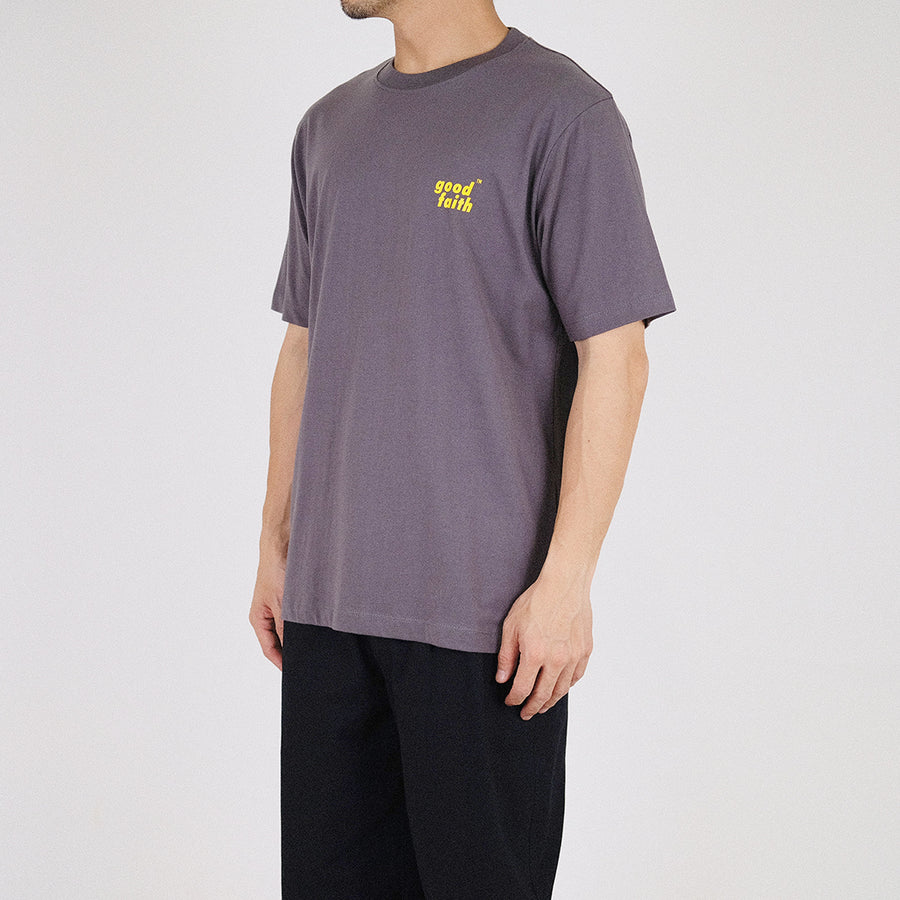 Men Graphic Tee
 - Dark Grey - SM2211131D