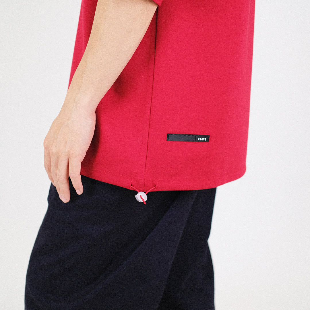 Men Oversized Top
 - Red - SM2211139B