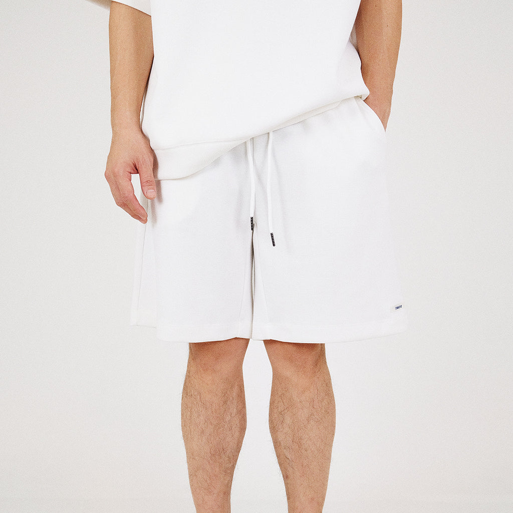 Men Pique Shorts
 - Off White - SM2211141A