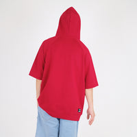 Men Oversized Hoodie

 - Red - SM2211142B