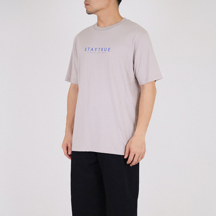 Men Graphic Tee
 - Light Grey - SM2212132B