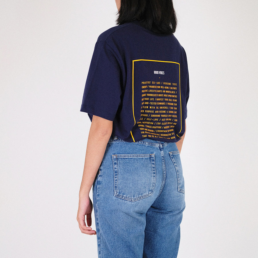 Men Graphic Tee
 - Navy - SM2212132D
