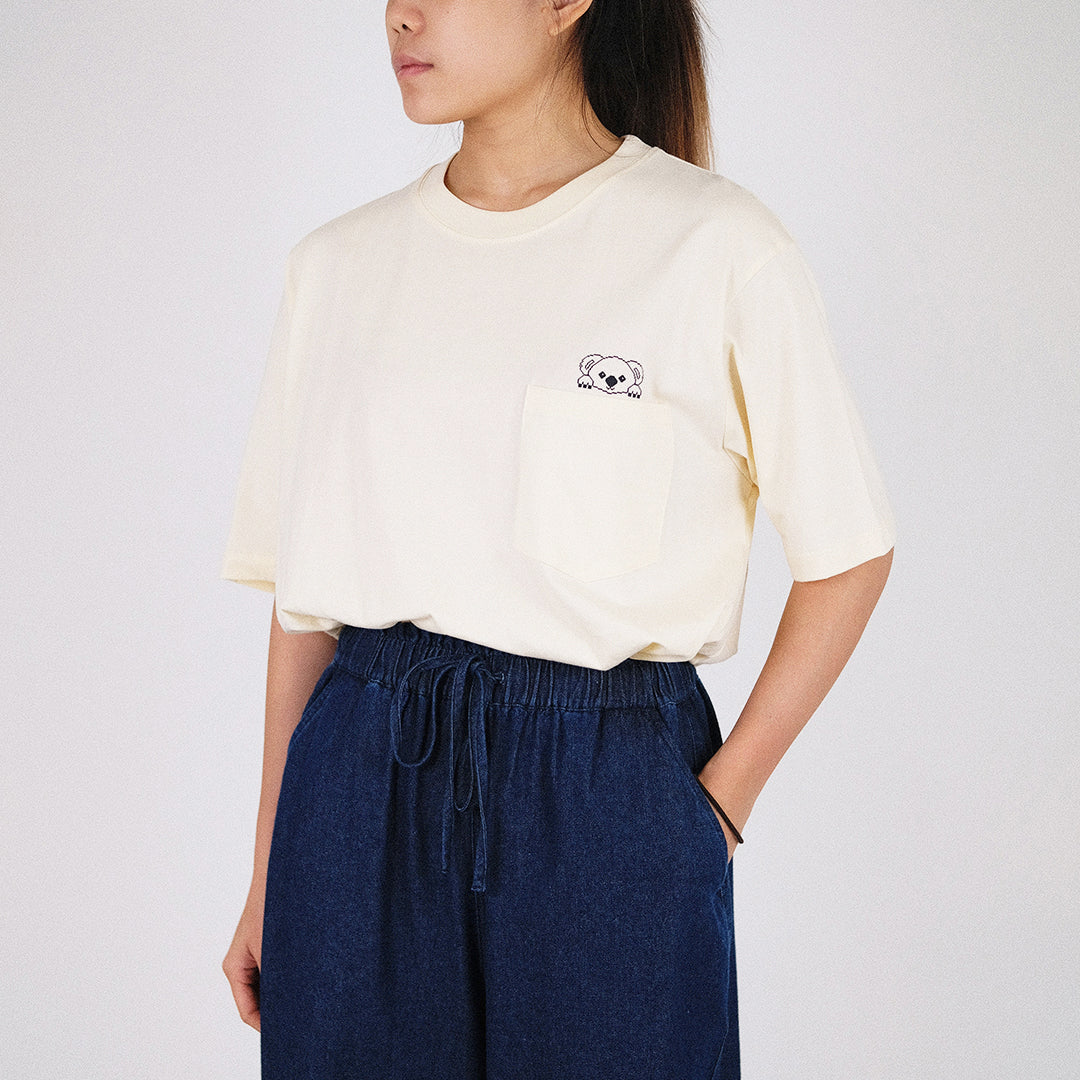 Men Graphic Tee
 - Ivory - SM2212134A