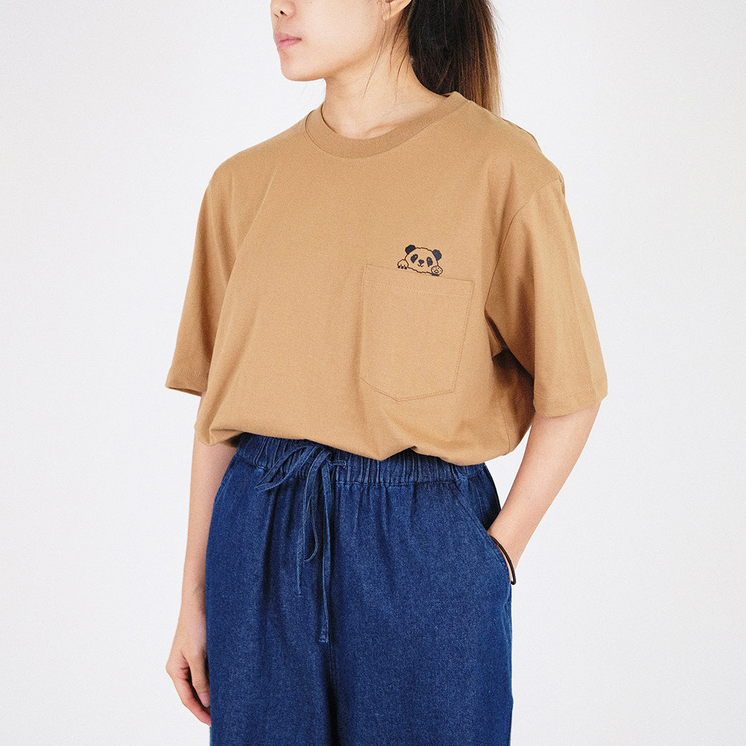 Men Graphic Tee
 - Latte - SM2212134D