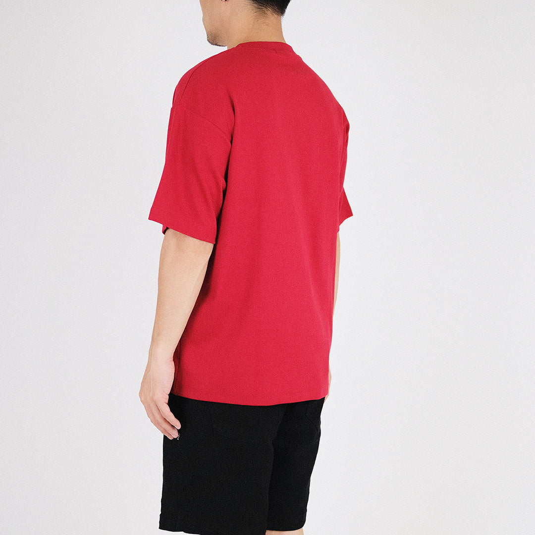 Men Printed Oversized Tee - SM2212152