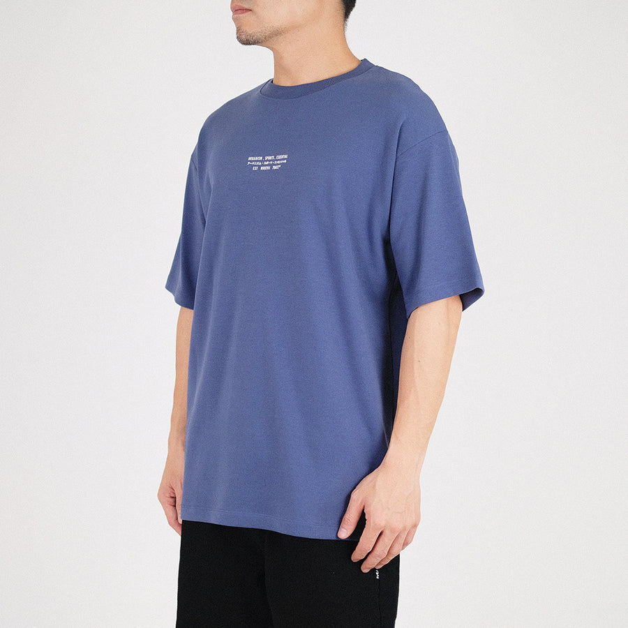 Men Printed Oversized Tee - SM2212152