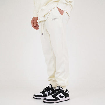 Men Printed Sweatpants - Ivory - SM2212156A