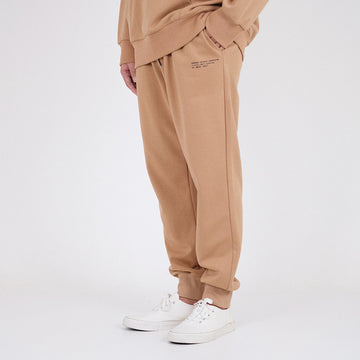 Men Printed Sweatpants - Latte - SM2212156B