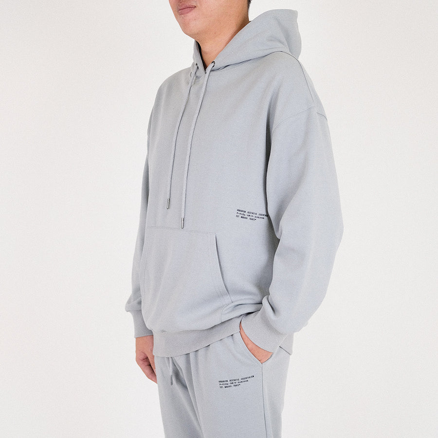 Men Printed Oversized Hoodie - Dusty Green - SM2212157C