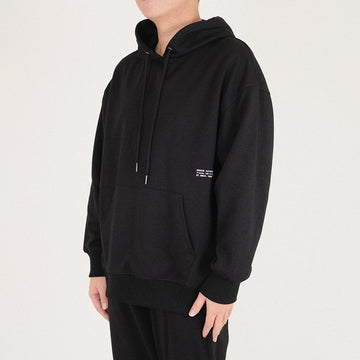 Men Printed Oversized Hoodie

 - Black - SM2212157D