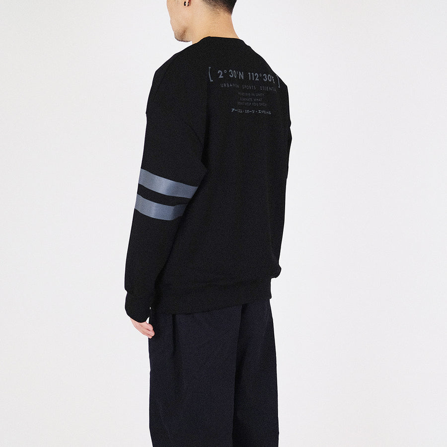 Men Printed Sweatshirt - Black - SM2212162D