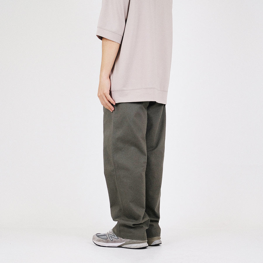 Men Wide Leg Long Pants
 - Army Grey - SM2212166A