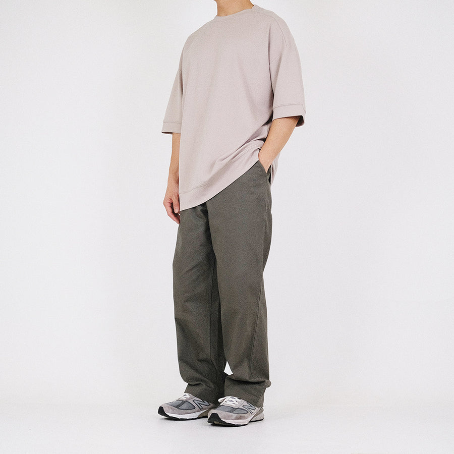 Men Wide Leg Long Pants
 - Army Grey - SM2212166A