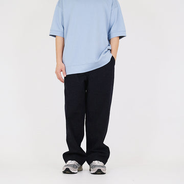 Men Wide Leg Long Pants
 - Navy - SM2212166B