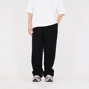 Men Wide Leg Long Pants
 - Black - SM2212166C