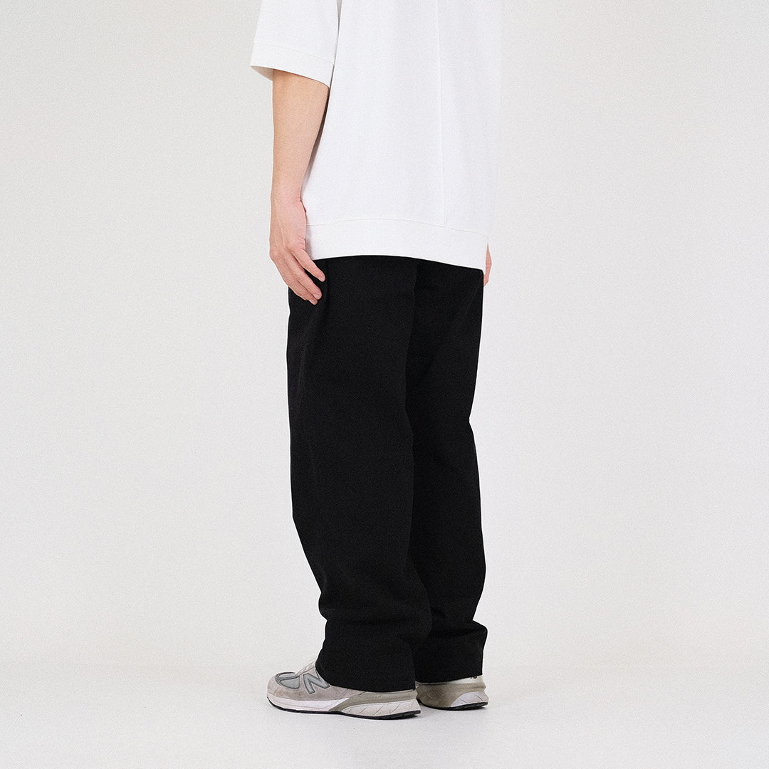 Men Wide Leg Long Pants
 - Black - SM2212166C