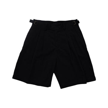 Men Wide Leg Shorts - Navy - SM2212167A