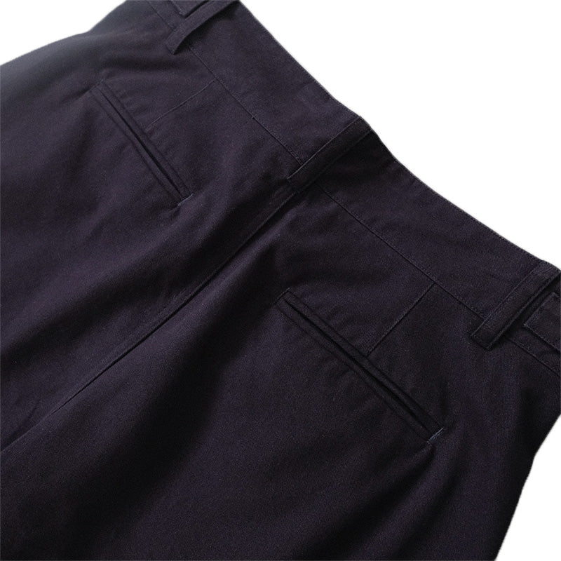 Men Wide Leg Long Pants - Navy - SM2212168A