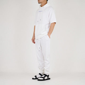 Men Raglan Sleeve Hoodie - Off White - SM2301009A