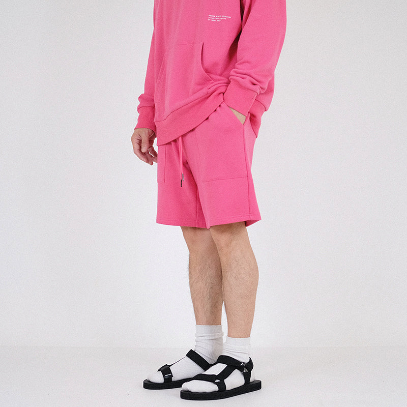 Men Sweat-Shorts - Fuchsia - SM2301012C