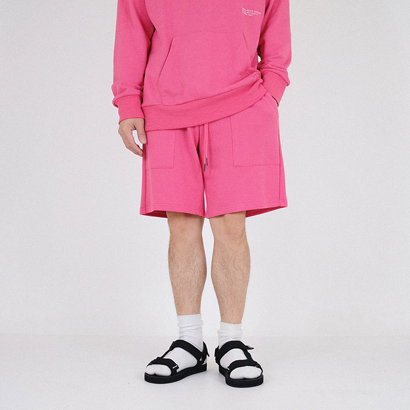 Men Sweat-Shorts - Fuchsia - SM2301012C