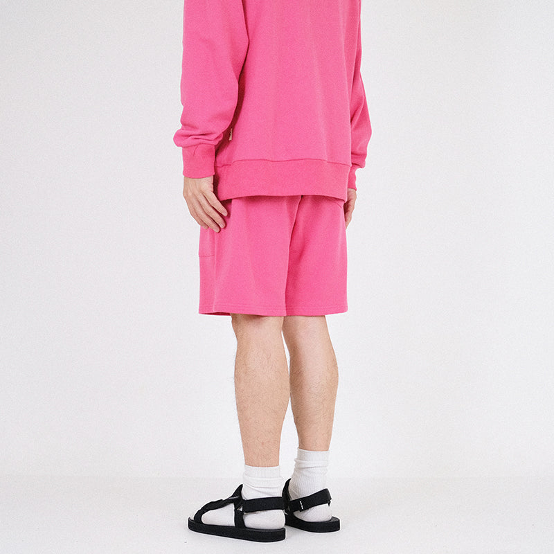 Men Sweat-Shorts - Fuchsia - SM2301012C