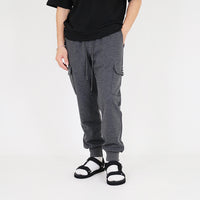 Men Cargo Sweatpants - Dark Grey - SM2301015B