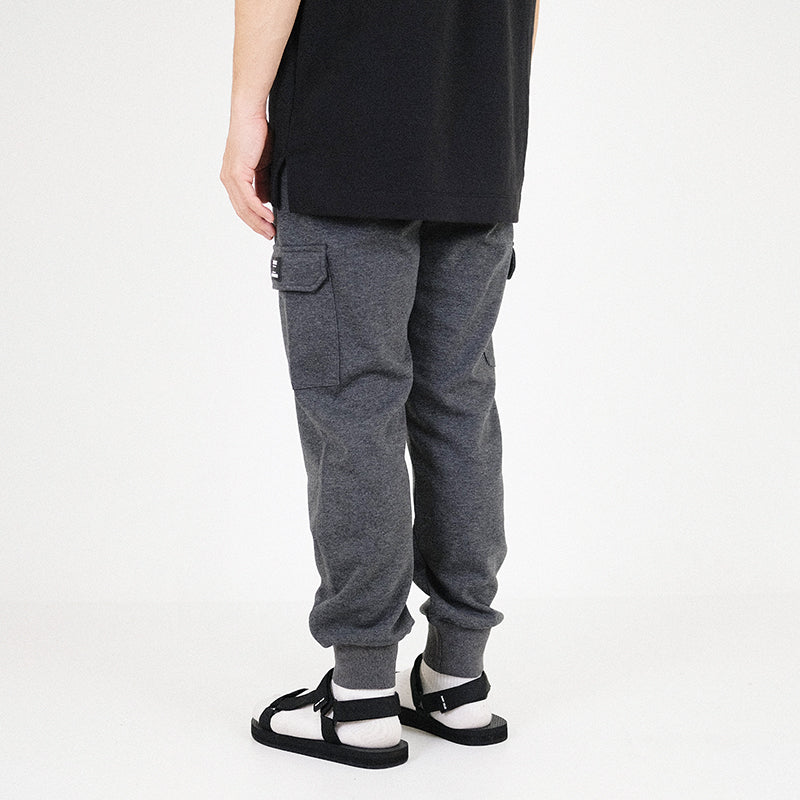 Men Cargo Sweatpants - Dark Grey - SM2301015B
