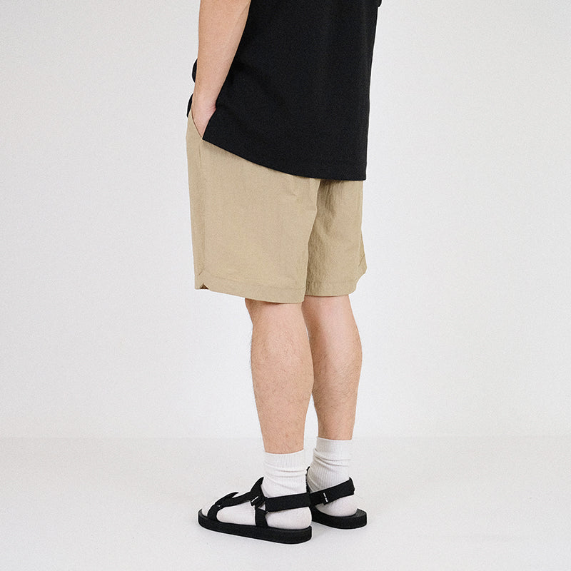 Men Nylon Shorts - Beige - SM2301051A