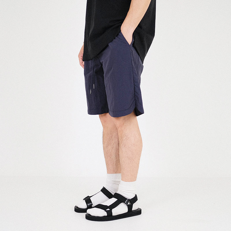Men Nylon Shorts - Navy - SM2301051B