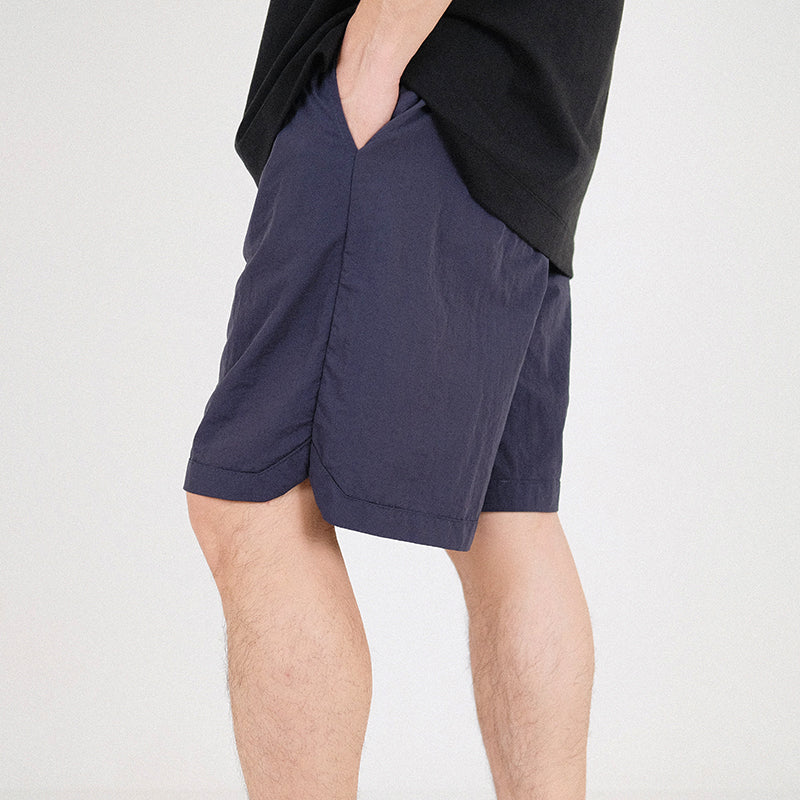 Men Nylon Shorts - Navy - SM2301051B