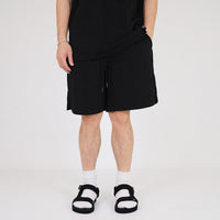 Men Nylon Shorts - Black - SM2301051D