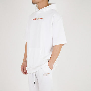 Men Oversized Hoodie - Off White - SM2303030A