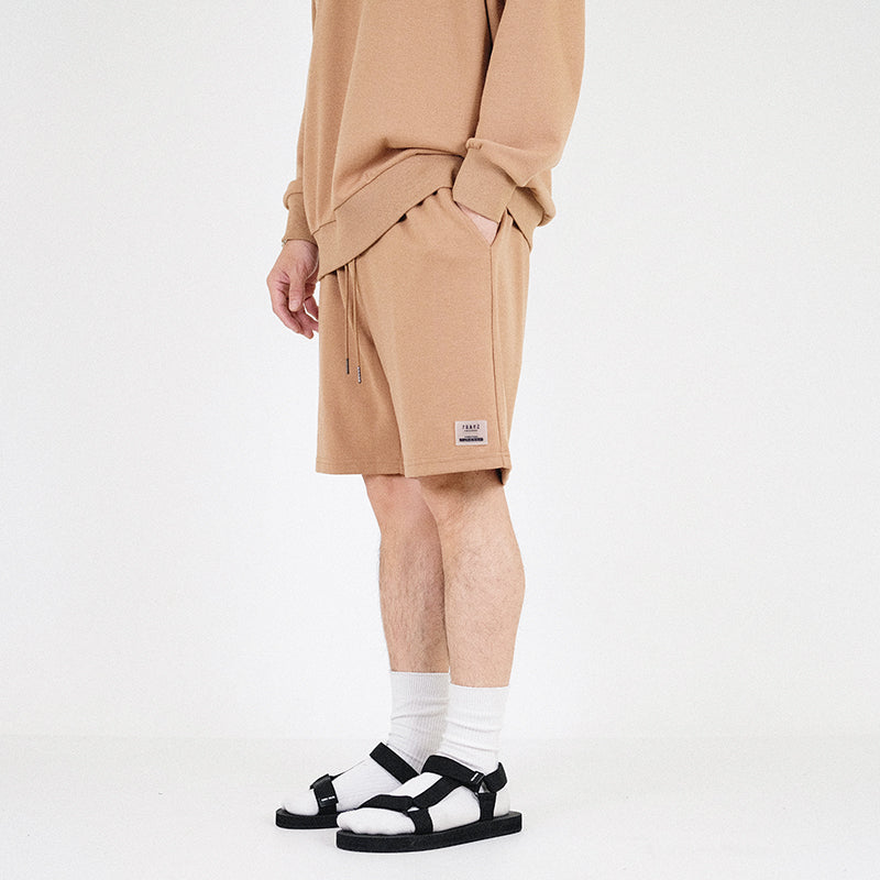 Men Sweat-Shorts
 - Latte - SM2303031B