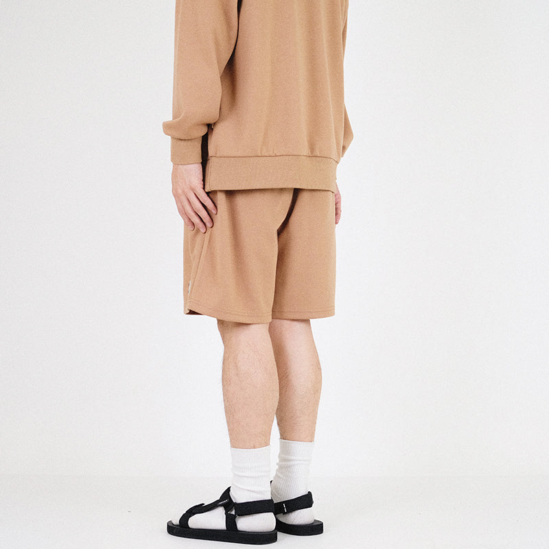 Men Sweat-Shorts
 - Latte - SM2303031B