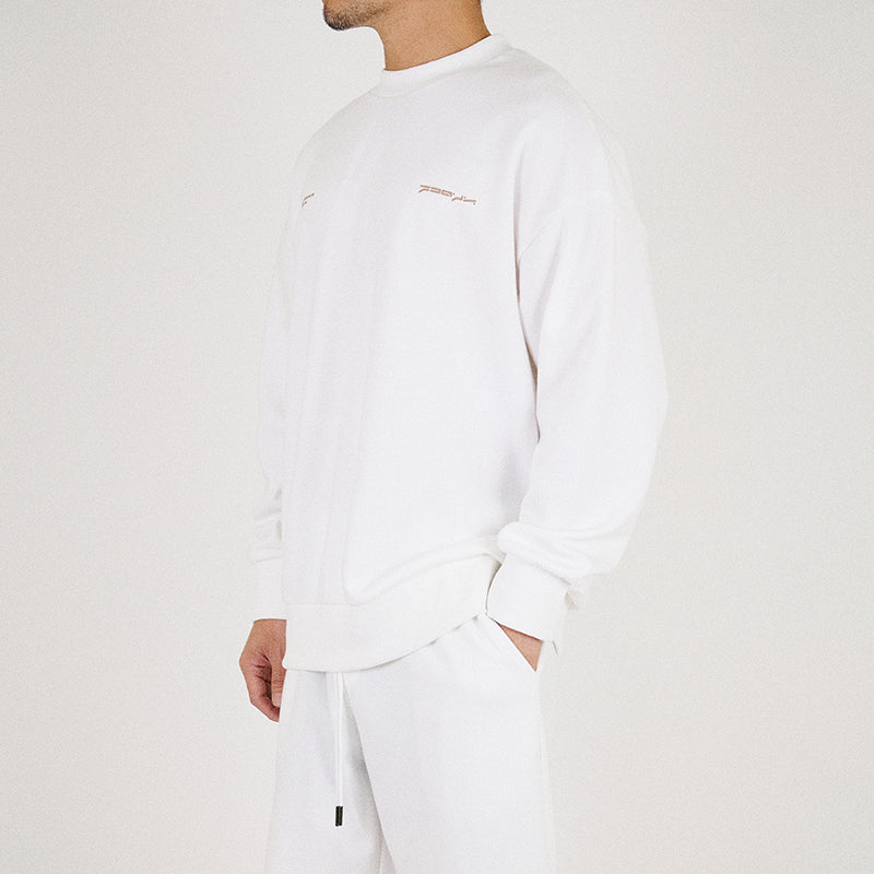 Men Oversized Sweatshirt
 - Off White - SM2303032A
