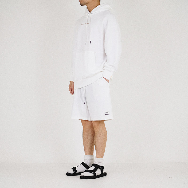 Men Oversized Hoodie - Off White - SM2303033Z